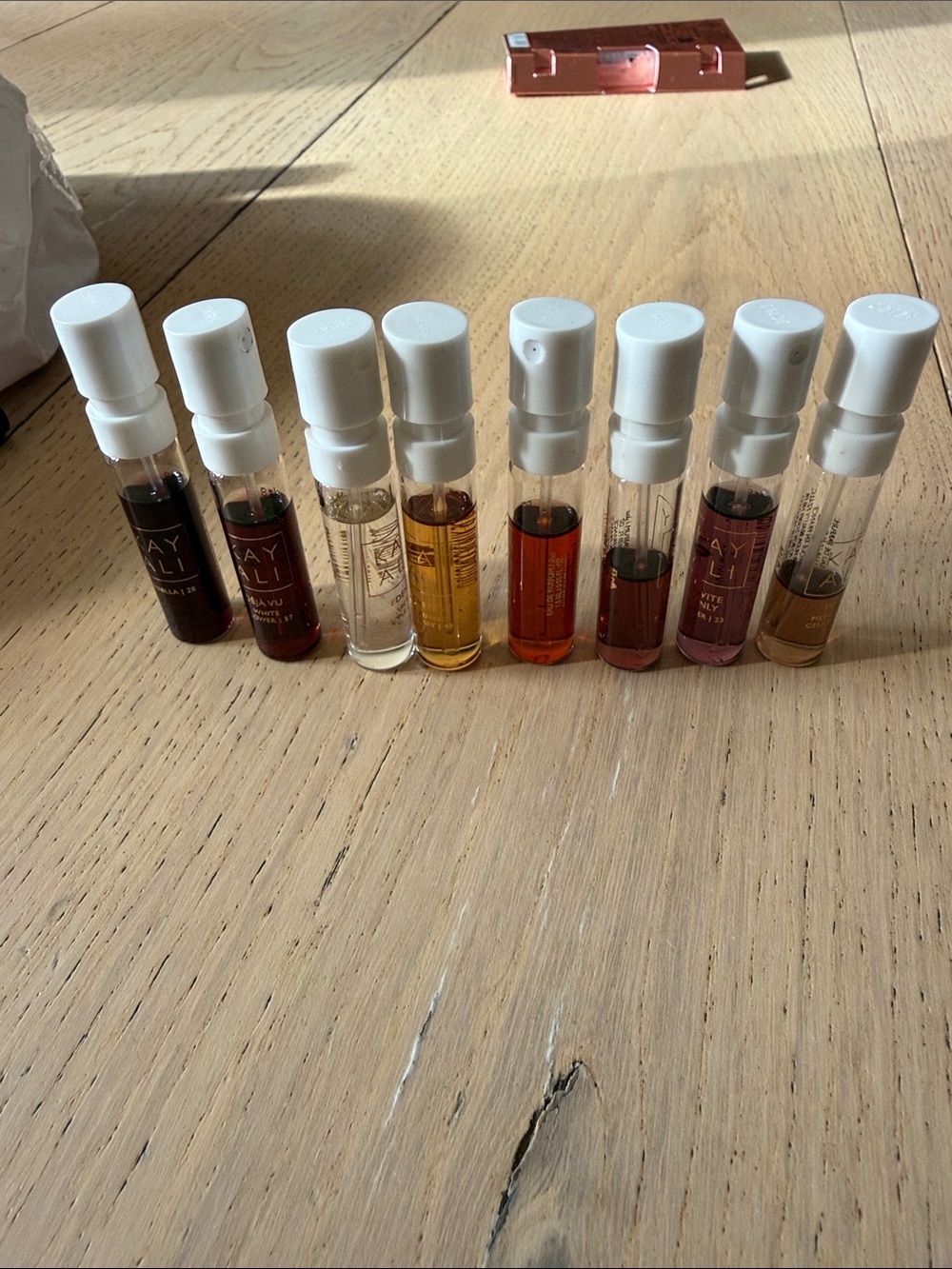 Kayali perfume discovery layering set of 8 samples